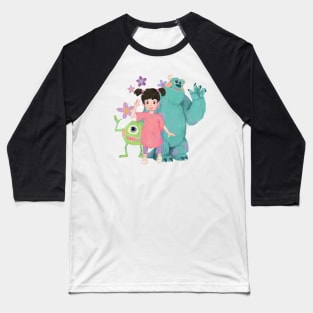 Monsters inc Baseball T-Shirt